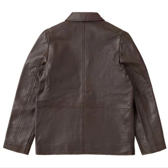 Nudie Jeans 100% leather blazer jacket - Picture 3 of 7